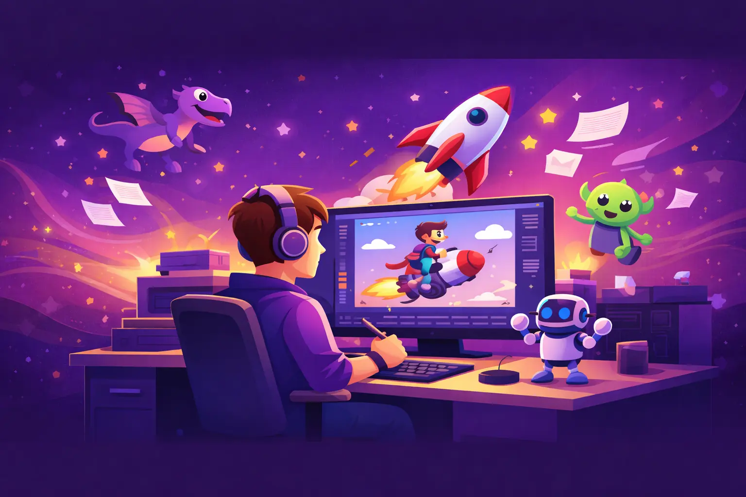 Boy with Sword Mobile